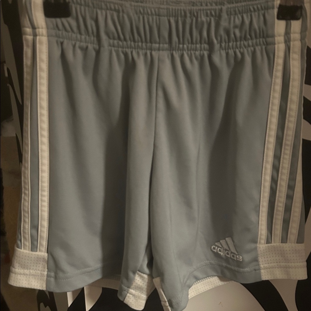 Adidas Light Gray Training Shorts